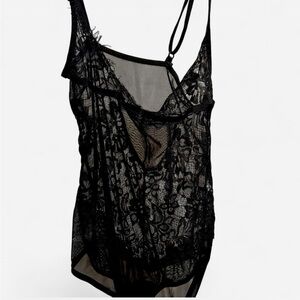 Black Lace Camisole
